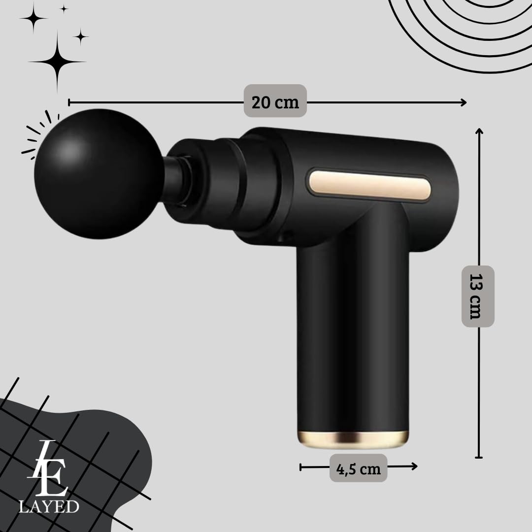 Massager Machine – massager machine body Vibrator Body Massager Massage Gun for Pain Relief Muscle Relaxation and Improved Circulation – Rechargeable and Portable