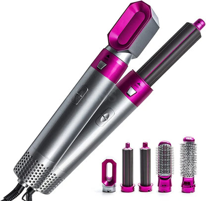 5 In 1 Hairdryer Hair Blower Brush