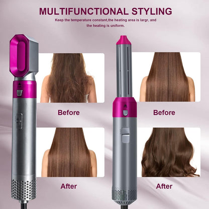 5 In 1 Hairdryer Hair Blower Brush