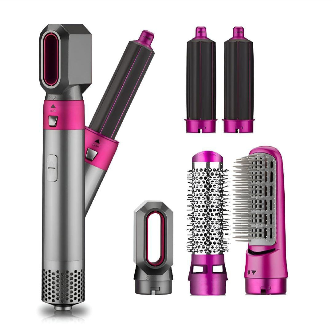 5 In 1 Hairdryer Hair Blower Brush
